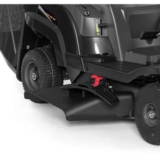 Alpina Cortacésped autopropulsado térmico AT2 66 QA - 66 cm de corte - expulsión con cubeta de 150 l - Tactic Bikes