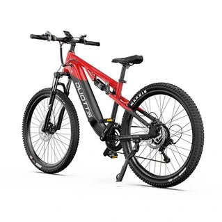 Bicicleta eléctrica Duotts E29 , color negro y rojo, ruedas de 27,5 pulgadas, asistencia eléctrica, autonomía de 90 km, cambios Shimano, frenos hidráulicos, bicicleta de montaña eléctrica. - Tactic Bikes