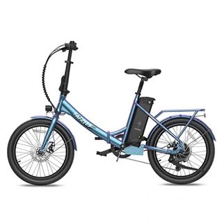 Bicicleta eléctrica Fafrees F20 Lasting City Bike, sensor de par, 36 V, 250 W, 18,2 Ah, color verde azulado radiante - Tactic Bikes