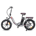 Bicicleta eléctrica Fafrees Fat Tire F20 Pro, plegable, batería extraíble de 36 V y 18 Ah, color gris acero - Tactic Bikes