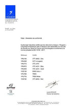 Bicicleta eléctrica híbrida Peugeot EC01 GOLD T46 con motor central - Tactic Bikes