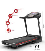 Cinta de correr Care - Cinta de correr conectada - 18 km/h - JOG RUNNER - KINOMAP - Tactic Bikes
