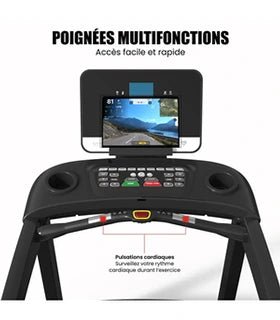 Cinta de correr Care Treadmill Professional - 24 km/h - ZEPHYR - Tactic Bikes