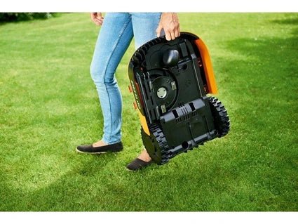 Cortacésped robótico conectado WORX PLUS Wr147e.1, 1000 m², ancho de corte de 20 cm - Tactic Bikes