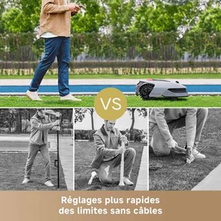 Cortacésped robótico Dreame A1 Pro : cortacésped robótico inteligente, tecnología OmniSense, gestión intuitiva de zonas - Tactic Bikes