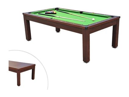 Mesa de billar convertible - IMPERIAL - Altura ajustable - 207 x 114 x 79 cm - Tactic Bikes