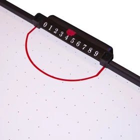 Mesa plegable de hockey de aire Cougar, glaseado para hockey de aire - Tactic Bikes