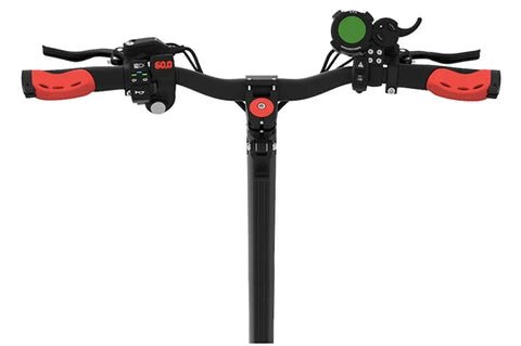 Patinete eléctrico Teverun Blade X Pro 2X 1200W - Negro y rojo - Tactic Bikes