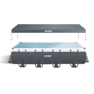 Piscina Intex Ultra XTR Frame Rectangular Enterrada o Semienterrada 549x274x132 cm, piscina, set de piscina, piscinas, sets de piscina 3202836 - Tactic Bikes