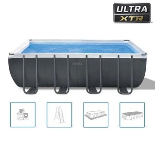 Piscina Intex Ultra XTR Frame Rectangular Enterrada o Semienterrada 549x274x132 cm, piscina, set de piscina, piscinas, sets de piscina 3202836 - Tactic Bikes