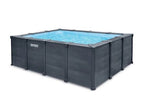 Piscina Tubular Intex , Piscina Tubular Rectangular Grafito, 4,00 x 3,00 x 1,24 m - Tactic Bikes