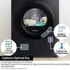 Secadora Samsung DV90DB7845GE con bomba de calor blanca - Tactic Bikes