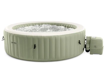Spa inflable redondo Intex PureSpa Olive con burbujas, para 6 personas - Tactic Bikes