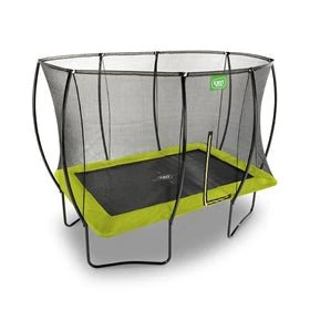 Trampolín EXIT Silhouette Trampolín 244x366cm - verde - Tactic Bikes