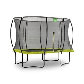 Trampolín EXIT Silhouette Trampolín 244x366cm - verde - Tactic Bikes